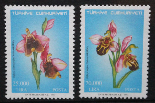 Turchia 1997 fiori flora - 1997,
