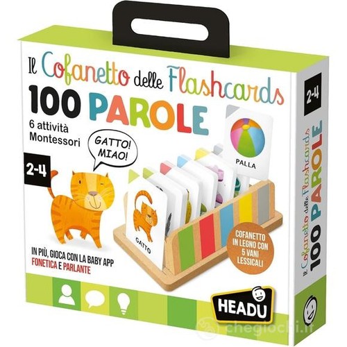 Cofanetto delle flashcards - il,