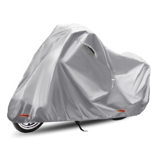 Housse moto 210d grise - grise, pour