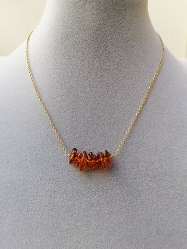 Collana ambra baltica - ambra,