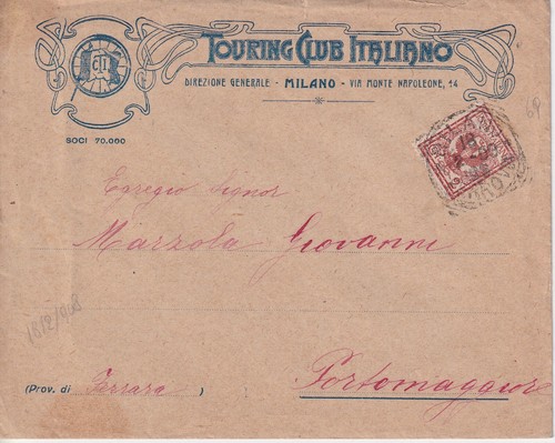 Lettera pubblicitaria touring - lettera,