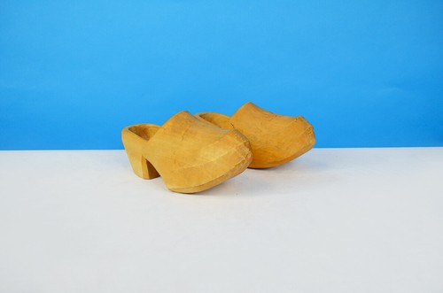 Coppia zoccoli vintage in - di,