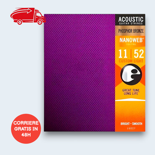 Set corde chitarra acustica