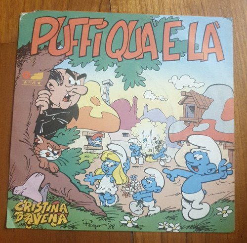 Cristina avena puffi quà e - puffi,