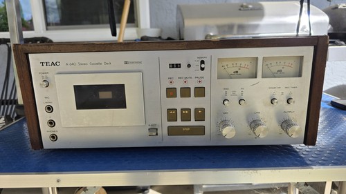Vintage teac 640 cassette - teac,