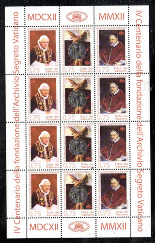 Francobolli vaticano foglietto - francobolli,