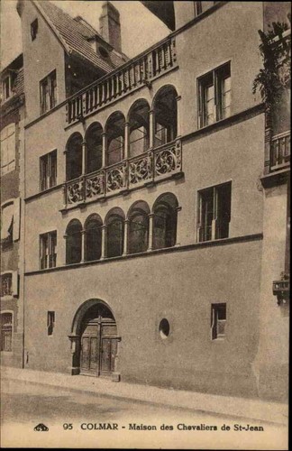 Colmar maison chevaliers - maison, de
