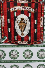 Bandiera flag Calcio MILAN BENFICA 1963 bufanda Schal écharpe