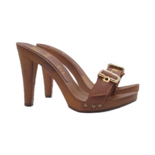 ZOCCOLI DONNA IN PELLE -Made