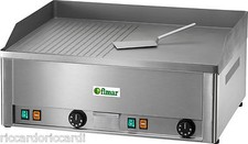 Fry top elettrico doppio