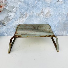 Sgabello camper vintage gradino roulotte barca ufficio casa