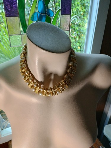 Collana vintage corona trifari - collana,