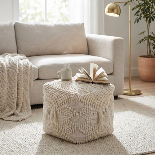 Dechome pouf poggiapiedi - pouf,