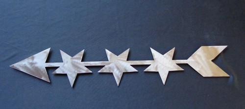 Freccia stelle nuova taglio - freccia,