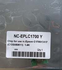 17 Chip Toner per Stampante Epson Aculaser C1700