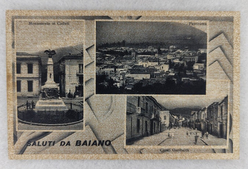 Cartolina baiano avellino - cartolina,