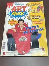 ART ATTACK N°8 OTTOBRE 2002 DISNEY VINTAGE SENZA STACCA E GIOCA
