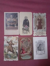 HACHETTE SANTINI DA COLLEZIONE FASCICOLO 68 CON SEI SANTINI RIPRODUZIONE D'EPOCA