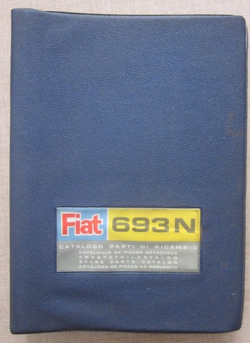 Fiat 693 catalogo originale - fiat, n