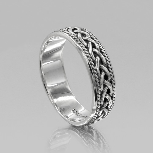 Anello celtico uomo in - anello, da