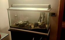 Acquario di design con filtro esterno e mobile - L 90 circa