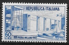 ITALIA SG811 1952 30° FIERA