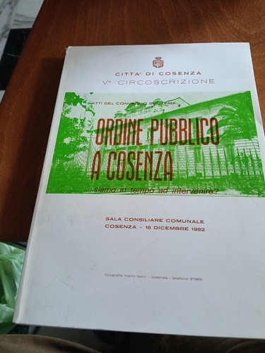 Ordine pubblico cosenza - ordine,