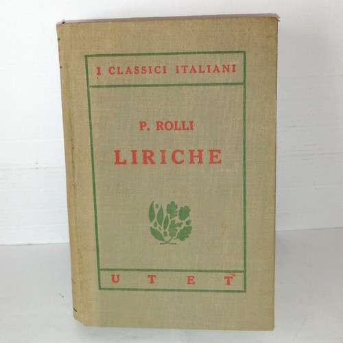 Classici italiani liriche - i,