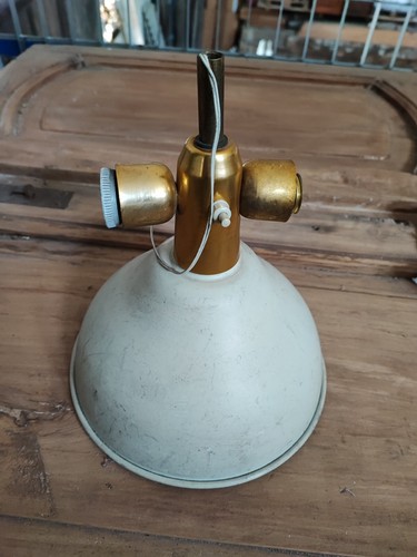 Lampadario tre luci vintage - a,