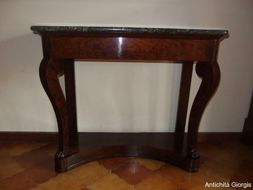 Console mogano stile impero - stile,