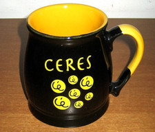 BOCCALE Pubblicitario BIRRA CERES in ceramica decorata - Tazza da collezione