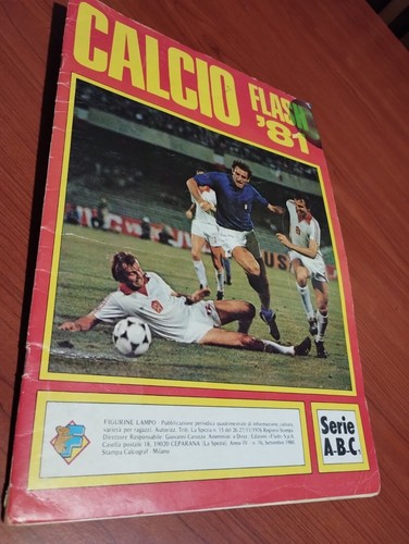Album figurine calcio flash - album,