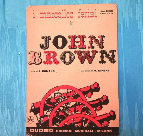 Spartito musicale john brown - spartito,