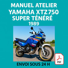 Manuel atelier yamaha xtz 750 - manuel,
