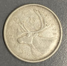 Moneta 25 centesimi quarto di