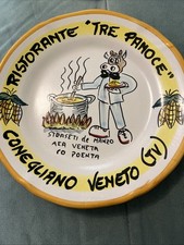 VTG Italian Ceramic 9" Plate