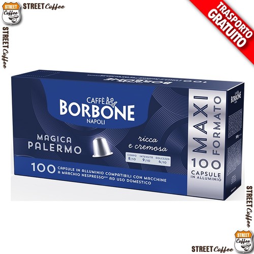 300 capsule borbone alluminio - borbone,