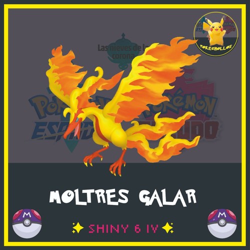 Moltres galar ultra shiny - moltres,