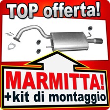 Silenziatore Posteriore per