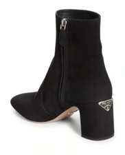 Prada tronchetti block heel