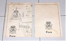 Piani costruttivi Caravella PINTA 1492 Tavole di costruzione AMATI model kit