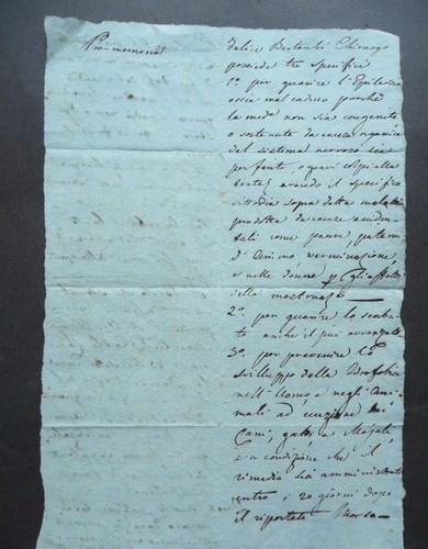 Manoscritto 1700 medicina - 1700,