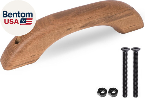 Corrimano con manico legno - manico,