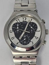 Orologio Uomo Swatch Irony Double Level YCS109 2006 Swiss Made Chrono 40mm