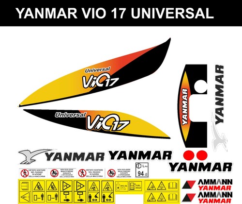 Yanmar vio universal - 17,