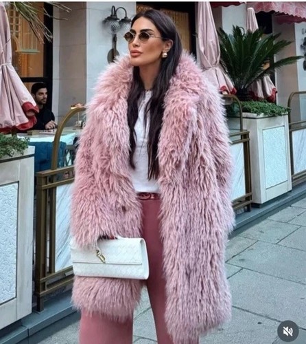 Cappotto pelliccia sintetica - pelliccia,