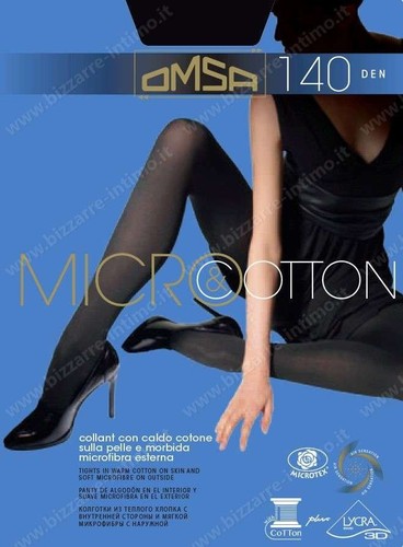 Collant omsa art microcotton - collant,
