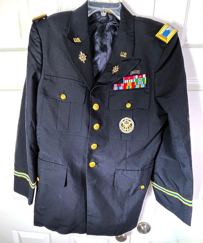 Abito army cappotto blu - abito,
