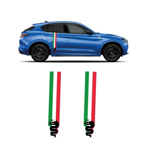 Adesivi strisce laterali - adesivi,