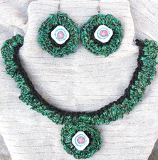 Parure Choker + orecchini